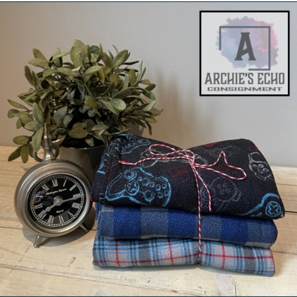 Up Late Flannel Pajama Pant Bundle